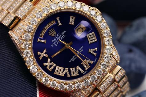 iced out watch rolex replica|fully iced out rolex watch.